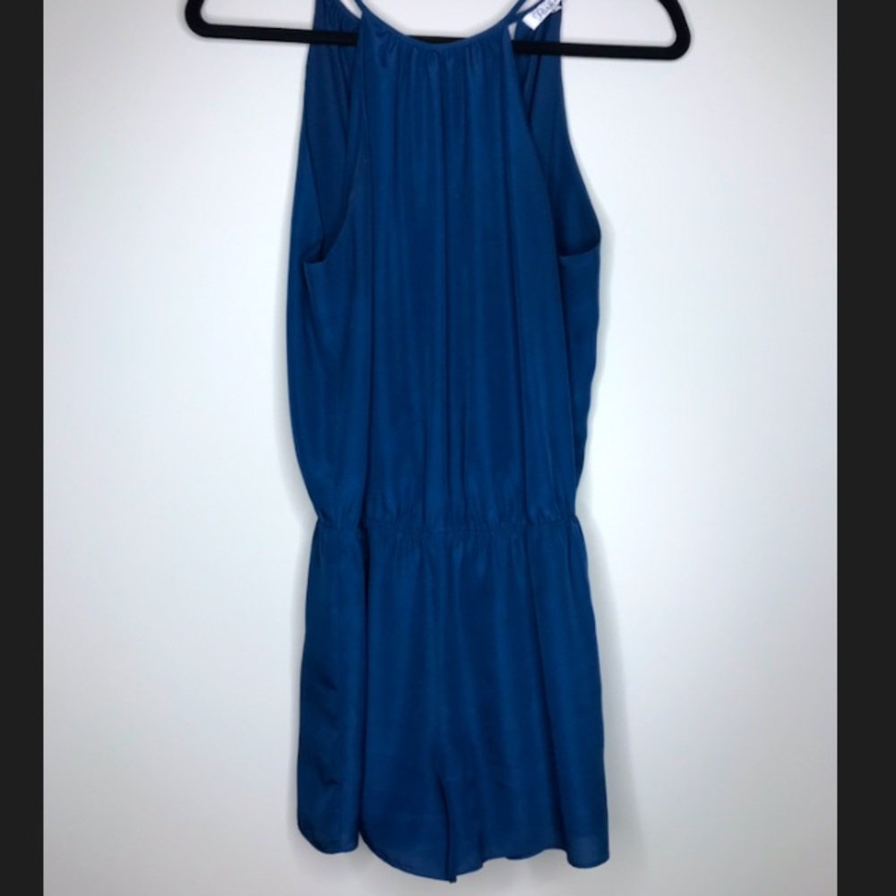 Parker Navy Romper
